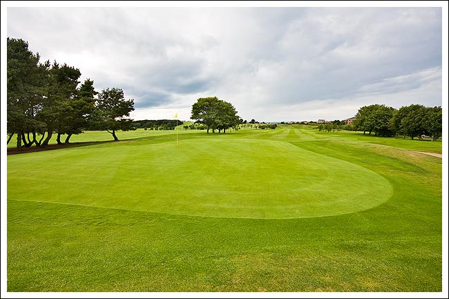 From behind the 11th Green.