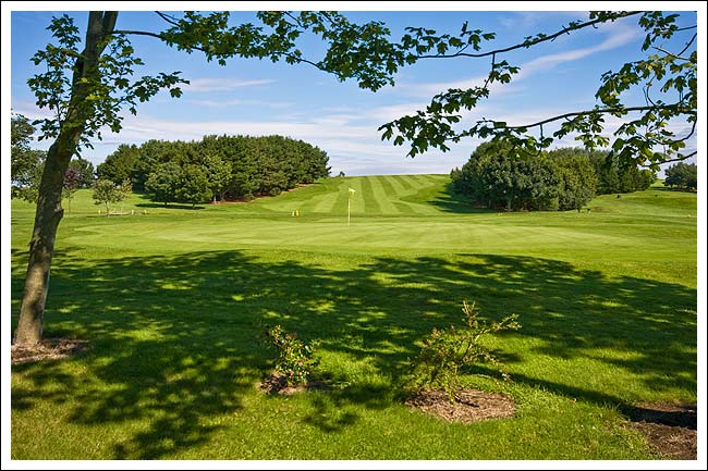 From behind the 14th Green.