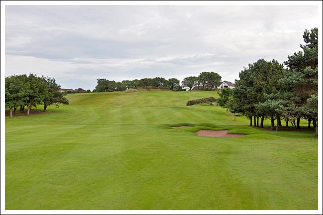 The approach to the 15th Green.