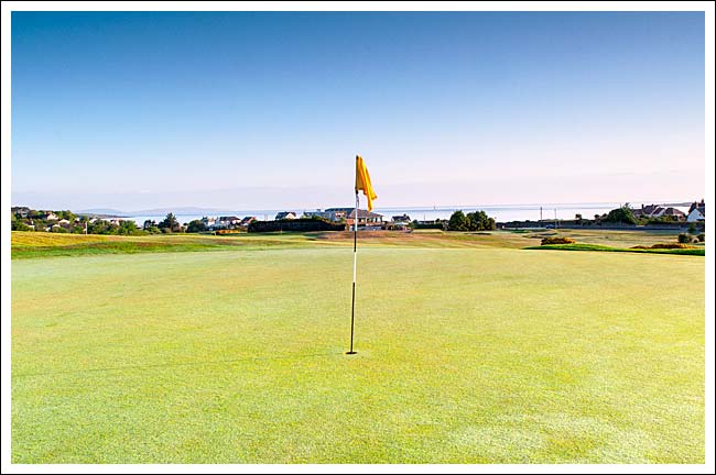 From behind 1st Green.