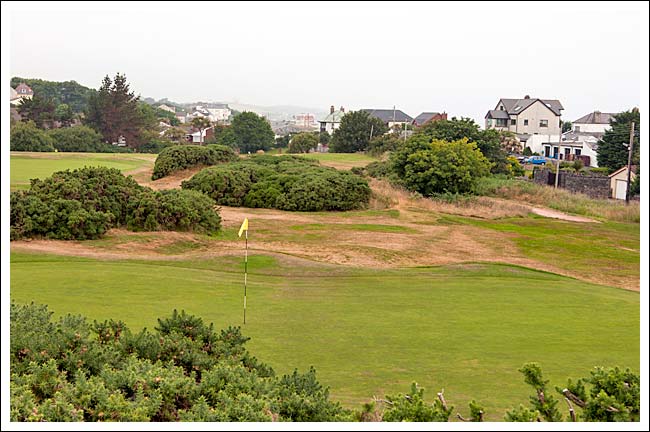 From behind the 9th Green.