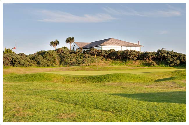 From the front of the 9th Green.